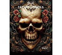 New school tattoo stencils.vol.1 skull (Skull Tattoo Stencils)