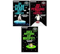 New Scientist 3 Books Set (Why don't Penguins' Feet Freeze, Do Polar Bears get Lonely, Does anything eat Wasps)