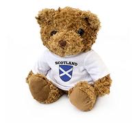 NEW - Scotland Flag - Cute And Cuddly Teddy Bear - Scottish Fan Gift Present