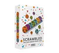 New Scrambled Dice Word Game, Scrable Board Game Uk Brain Exercise Party Word Games Crossword Dice Games Learn Words Happily And Increase Your Vocabulary (A-1PC)