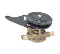 New Sea Water Pump with Bracket for Yanmar 2GM20-YEU 2GM20C-YEU 3GM30-YEU 3GM30C-YEU Pumps and Johnson F4B-903 F4B-902 10-24509-01 10-13337-01 10-13492-01 Pump Replacement 12837 7-42500 128397-42500