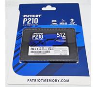 Patriot P210 SATA 3 512GB SSD 2.5 Inch Internal Solid State Drive - P210S512G25
