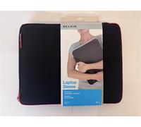 New Sealed Belkin Neoprene 12" Sleeve (Laptop / Notebook 12.1") Black / Red Skin
