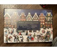 Advent Calendar Puzzle - Winter Evening in the City