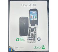 NEW SEALED Doro 7030 4G Dual Sim, Big KEYS, Loud Sound, Black & White- UNLOCKED [EEK: A]