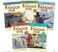 NEW SEALED PACK of the FIRST 5 FAMOUS FIVE books by Enid Blyton (BOOKS 1 2 3 4 5) Dispatched within 24 hours by JOSEPHAYDN BOOKS