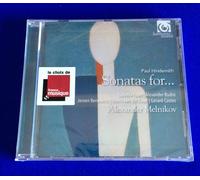 NEW SEALED Paul Hindemith Sonatas for CD 2015 Alexander Melnikov Faust Rudin