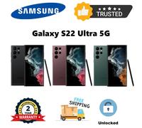 Samsung Galaxy S22 Ultra 128/256/512GB SM-S908U Smartphone Factory Unlocked New