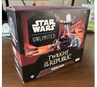 Fantasy Flight Games - Star Wars: Unlimited TCG Twilight of the Republic PRERELEASE BOX - Launch Your Clone Wars Adventure Includes 6 Booster Packs, Ages 12+, 2+ Players, 20 Minute Playtime