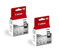 New sealed Twinpack PG-510 Canon Black Printer Ink Cartridges for Canon Pixma iP2700 iP2702 MP240 MP250 MP252 MP260 MP270 MP272 MP280 MP282 MP480 MP490 MP492 MP495 MP499 MX320 MX330 MX340 MX350 MX360 MX410 MX420