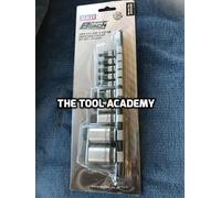 NEW SEALEY BLACK PREMIER RANGE HEX ALLEN KEY SOCKETS STUBBY SHORT 4mm - 19mm