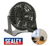 Desk Fan Mini 4" 230V