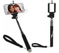 New Selfie Stick Monopod Telescopic Wired Mobile Phone Holder 3.5mm Jack Handle Photos Ready To Use Just Connect To Phone