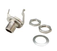 New Selling1/4" Mono Female Input Plug Socket For Electric Guitar Bass Input Plug