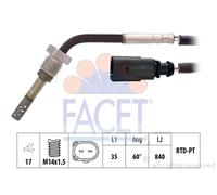 FACET 22.0205 Exhaust gas temperature sensor (EGT)