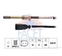 New Sensor, exhaust gas temperature for AUDI SEAT:A5,Q5,EXEO,A4 B8,Q5 Van