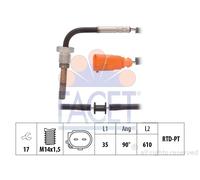 New Sensor, exhaust gas temperature for AUDI SEAT SKODA VW:A1,RAPID,POLO V