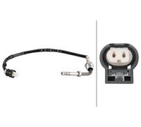 Hella Exhaust Gas Temperature Sensor 6PT 010 376-131 – 2-pin connector, bolted, 295mm cable