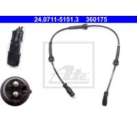 ABS wheel speed sensor 24.0711-5151.3 ATE for RENAULT MEGANE II SCÉNIC II