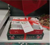 New Set Of 3 Storage Love Christmas Nutcracker Books, Bring Festive Charm and Functional Storage to Your Home, Each Piece Doubles As A Hidden Storage Box, Perfect To Declutter Shelfs