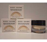 ~ NEW ~ SET OF 3 x BOBBI BROWN VITAMIN ENRICHED FACE BASE PRIMER 7ml MINI SIZE