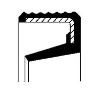 01033405B CORTECO Shaft Seal, manual transmission for CITROËN,FIAT,LANCIA,PEUGEO