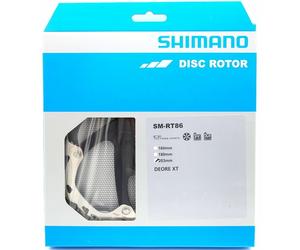 New Shimano Deore XT SM-RT86-L Ice-Tec 6 Bolt Rotor 203mm, New In Box