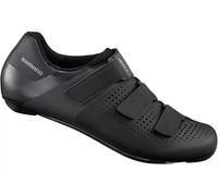 NEW Shimano RC1 Unisex 3-Strap Road Lightweight Cycling Shoes - Black - EU 43