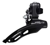 NEW Shimano Tourney FD-TZ510 6-Speed 28.6mm 66-69 48T Front Derailleur - Black