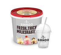 New! Shmoo Raspberry & White Chocolate Milkshake Mix 1.8KG (Free Disposables) (Small 13fl oz Cups)