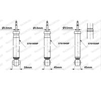 MONROE 376193SP Shock absorber
