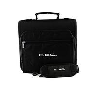 New Shoulder Carry Case Bag for the SDVD9002 9" Portable Dual Screen Player by TGC ® (Jet Black)