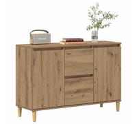(artisan oak) vidaXL Sideboard Cupboard Storage Cabinet Buffet Highboard Engineered Wood