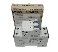 New Siemens 5SY6 506-6 Miniature Circuit Breaker, 2 pole, 72V