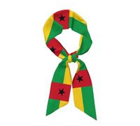 New Silk Feeling Scarf Guinea Bissau Flag Graphic Print,Lovely Colour Satin Head,Small Hair Scarfs,Shawls for Headscarf and Neck,for Travel Holiday And Party,Gift for Women's Ladies Girls