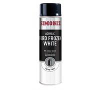 Simoniz Acrylic Ford Frozen White Van Aerosol Spray Paint Durable Smooth 500 mL