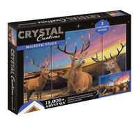 New Simply and Rewarding Crystal Creations - Majestic Stags Place The Crystals on The Canvas and Watch Your Creation Come to Life!