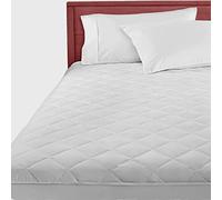 New Single Quilted Mattress Protector Single Bed Fitted Extra Deep Mattress Cover Pad 12"/30CM Hotel Quality Anti Allergy Single Mattress Topper Not Waterproof 90x190cm
