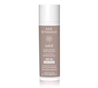 NEW SIZE - Baie Botanique Soleil Organic Facial Sunscreen SPF 50 - Chemical Filter Free Hyaluronic Acid & Vitamin C Sunscreen for Face Natural Vegan No White Cast Non Toxic UVA/UVB Protection 70g