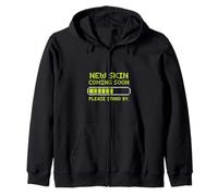 New Skin Coming Soon Please Stand By Sunburn Zip Hoodie