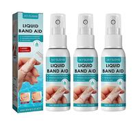 New Skin Liquid Plaster, Wound Spray Waterproof, Liquid Bands Aid Liquid Bandage Spray, Waterproof and Breathable Quick-Dry Skin Glue for Wounds, Liquid Transparent Protective Adhesive Bandage