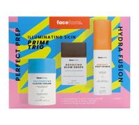 New Skincare Gift Set 3 Piece - Hydrating Polypeptide Cream, Bronzing Glow Drops & Perfect Prep Primer - Daily Skincare Routine, Hydrates, Illuminates & Strengthens Skin A-22