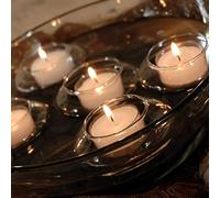 New Sky Floating Candle Holder Glass Set of 12 Creative Romantic Dinner Wedding Decoration Tea Light Candle Holder Clear