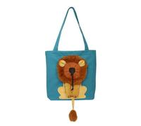 NEW Small Lion Bag Shoulder Bag Diagonal Cross Handbag Small Kind Dog Animal Pet Ladies' Bags And Kid Bags Canvas Cartoon body lion pouch carrier sling handbag lion-shaped breathable carry bre