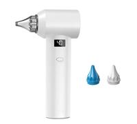 New Smart Ear Dryer for Swimming - 650nm Red Light, 3-Color Nozzles, 3-Speed Warm Air, Low-Noise, ABS White