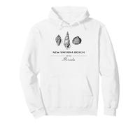 New Smyrna Beach Beach Shell Vacation Home Pullover Hoodie