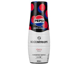 NEW SODASTREAM Syrup Pepsi MAX Cherry 440ml 1 Pack Drink