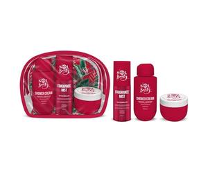 New Sol Beauty 3pc Mini Bag Gift Set - Refreshing Watermelon Body Care Collection with Fragrance Mist, Shower Cream & Body Cream - Ideal Travel Beauty Set & Self Care Gift for Women -A32