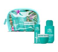 New Sol Beauty Mini Bag 3 Piece Gift Set- Vanilla & Coconut Scent - Includes Fragrance Mist 50ml, Shower Cream 100ml & Body Cream 50ml - Travel Size Body Care Essentials -A31