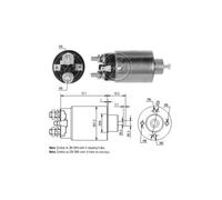 New Solenoid Switch, starter for HYUNDAI KIA MITSUBISHI PROTON:RVR,PONY,EXPO